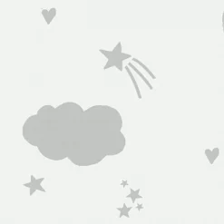 Next Moon & Stars Grey Smooth Wallpaper -Paint Decoration next moon stars grey smooth wallpaper5011583522488 37c bq