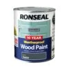 Ronseal 10 Year Weatherproof Wood Paint Grey Satin Exterior Wood Paint, 750ml Tin -Paint Decoration ronseal 10 year weatherproof wood paint grey satin exterior wood paint 750ml tin5010214887897 08c bq