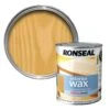 Ronseal Diamond Hard Antique Pine Matt Wax Wood Wax, 0.75L 2 Ronseal Diamond Hard Antique Pine Matt Wax Wood Wax, 0.75L -Paint Decoration ronseal diamond hard antique pine matt wax wood wax 0 75l5010214868827 02c bq