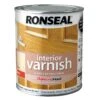 Ronseal Diamond Hard Clear Gloss Wood Varnish, 0.25L -Paint Decoration ronseal diamond hard clear gloss wood varnish 0 25l5010214868735 08c bq