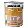 Ronseal Diamond Hard Clear Satin Wood Varnish, 0.25L -Paint Decoration ronseal diamond hard clear satin wood varnish 0 25l5010214868704 08c bq
