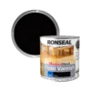 Ronseal Diamond Hard Floor Ebony Satin Varnish, 2.5L 1 Ronseal Diamond Hard Floor Ebony Satin Varnish, 2.5L -Paint Decoration ronseal diamond hard floor ebony satin varnish 2 5l5010214894161 02c bq