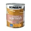 Ronseal Diamond Hard Medium Oak Satin Wood Varnish, 0.75L 1 Ronseal Diamond Hard Medium Oak Satin Wood Varnish, 0.75L -Paint Decoration ronseal diamond hard medium oak satin wood varnish 0 75l5010214868360 08c bq