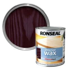Ronseal Diamond Hard Walnut Matt Wax Wood Wax, 0.75L