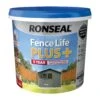 Ronseal Fence Life Plus Slate Matt Fence & Shed Treatment, 5L -Paint Decoration ronseal fence life plus slate matt fence shed treatment 5l5010214876297 08c bq