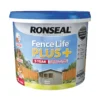 Ronseal Fence Life Plus Warm Stone Matt Fence & Shed Treatment, 9L 2 Ronseal Fence Life Plus Warm Stone Matt Fence & Shed Treatment, 9L -Paint Decoration ronseal fence life plus warm stone matt fence shed treatment 9l5010214883974 08c bq