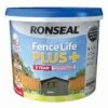 Ronseal Fence Life Plus Willow Matt Fence & Shed Treatment, 9L 2 Ronseal Fence Life Plus Willow Matt Fence & Shed Treatment, 9L -Paint Decoration ronseal fence life plus willow matt fence shed treatment 9l5010214876372 08c bq