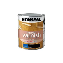 Paint Decoration -Paint Decoration ronseal interior ebony satin varnish 750ml5010214894321 08c bq
