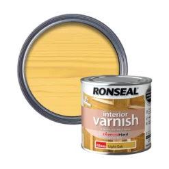 Ronseal Interior Oak Gloss Varnish, 250ml