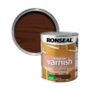 Ronseal Interior Walnut Matt Varnish, 750ml -Paint Decoration ronseal interior walnut matt varnish 750ml5010214894260 02c bq
