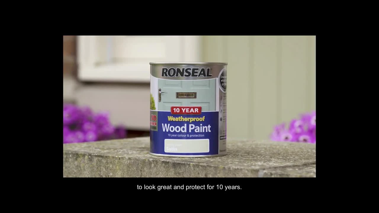Ronseal Natural Oak Satin Wood Stain, 2.5L 4 Ronseal Natural Oak Satin Wood Stain, 2.5L - Image 2