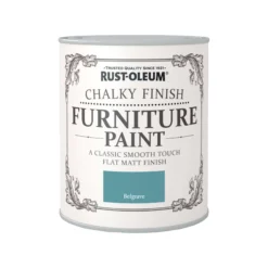 Rust-Oleum Belgrave Chalky Effect Matt Furniture Paint, 750ml -Paint Decoration rust oleum belgrave chalky effect matt furniture paint 750ml5013296031288 03c bq
