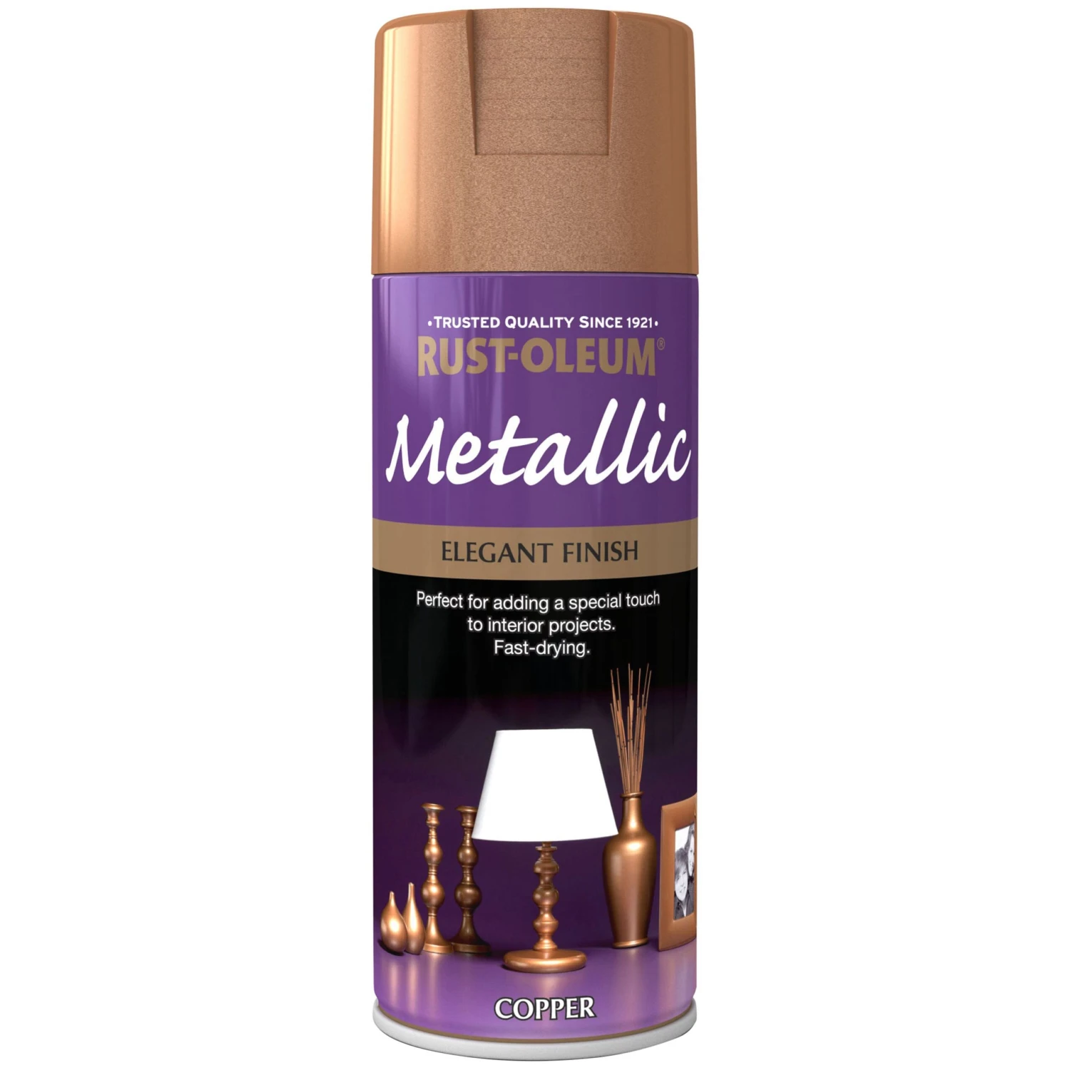 Rust-Oleum Copper Effect Multi-surface Spray Paint, 400ml 4 Rust-Oleum Copper Effect Multi-surface Spray Paint, 400ml - Image 2