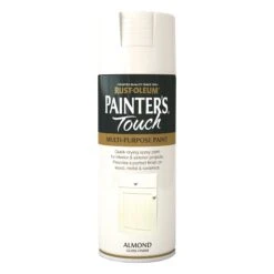 Rust-Oleum Painter's Touch Almond Gloss Multi-surface Decorative Spray Paint, 400ml -Paint Decoration rust oleum painter s touch almond gloss multi surface decorative spray paint 400ml5013296950206 08c bq