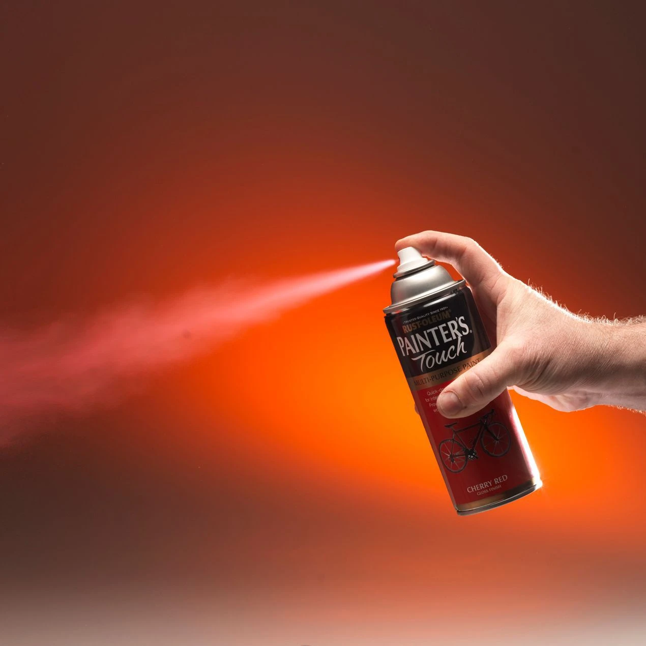 Rust-Oleum Painter's Touch Cherry Red Gloss Multi-surface Decorative Spray Paint, 400ml 6 Rust-Oleum Painter's Touch Cherry Red Gloss Multi-surface Decorative Spray Paint, 400ml - Image 4