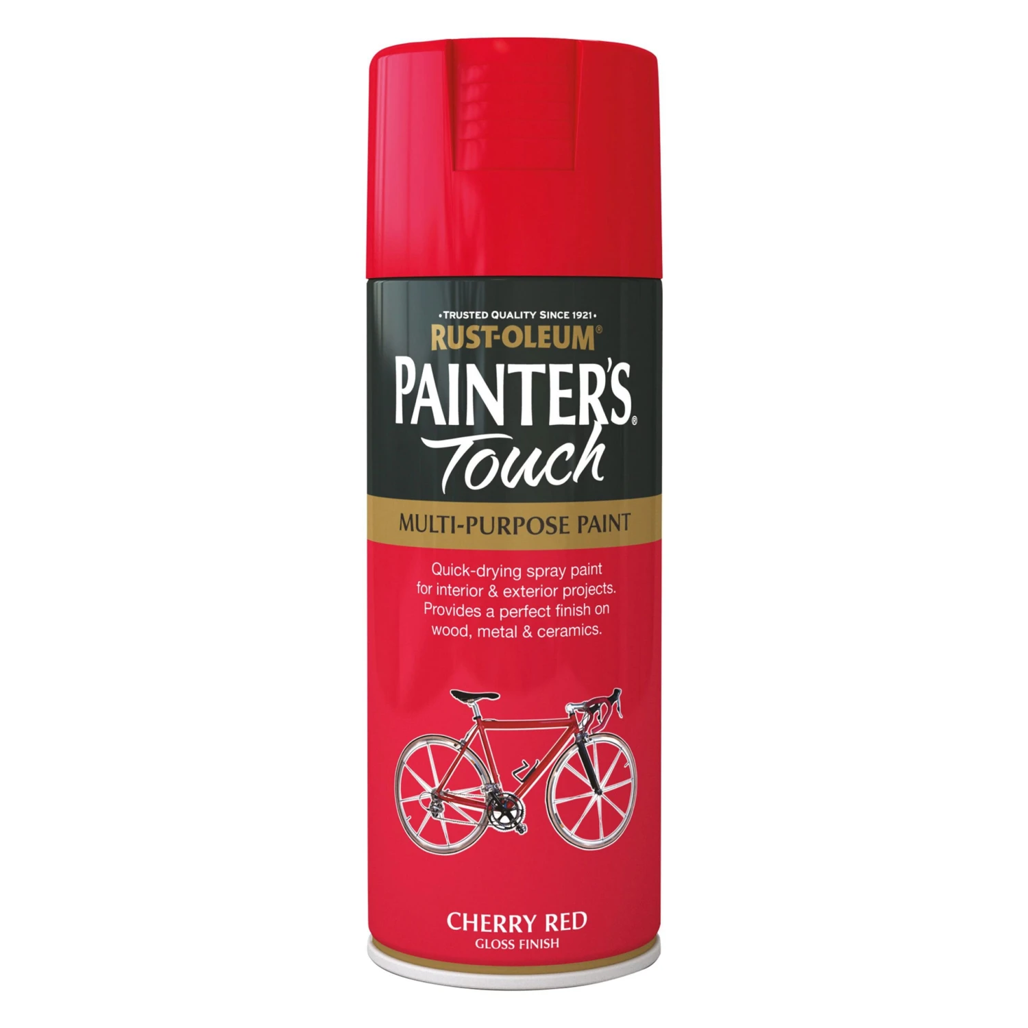 Rust-Oleum Painter's Touch Cherry Red Gloss Multi-surface Decorative Spray Paint, 400ml 4 Rust-Oleum Painter's Touch Cherry Red Gloss Multi-surface Decorative Spray Paint, 400ml - Image 2