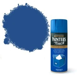 Rust-Oleum Painter's Touch Deep Blue Gloss Multi-surface Decorative Spray Paint, 400ml
