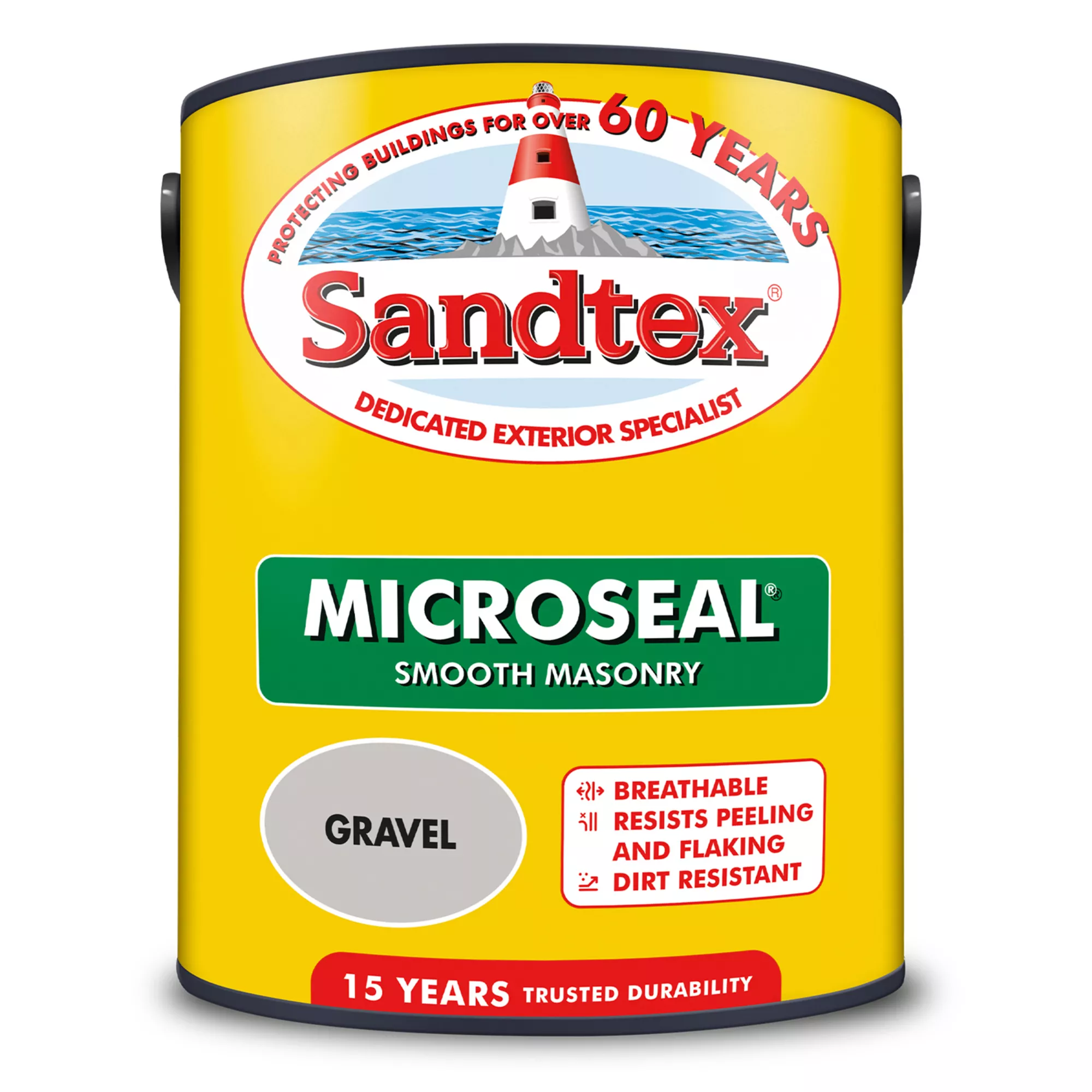 Sandtex Ultra Smooth Gravel Masonry Paint, 5L 4 Sandtex Ultra Smooth Gravel Masonry Paint, 5L - Image 2