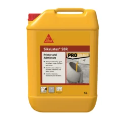 Sika Latex SBR White Specialist Building Primer, 5L, 5.2kg Plastic Tub -Paint Decoration sika latex sbr white specialist building primer 5l 5 2kg plastic tub5055492703040 02c