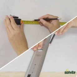 Solvite Paste The Wall Ready Mixed Wallpaper Adhesive 2.5kg -Paint Decoration solvite paste the wall ready mixed wallpaper adhesive 2 5kg5010383313128 05i bq