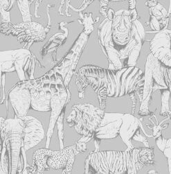 Superfresco Easy Grey Jungle Animals Smooth Wallpaper 20 Superfresco Easy Grey Jungle Animals Smooth Wallpaper -Paint Decoration superfresco easy grey jungle animals smooth wallpaper5011583417067 02c