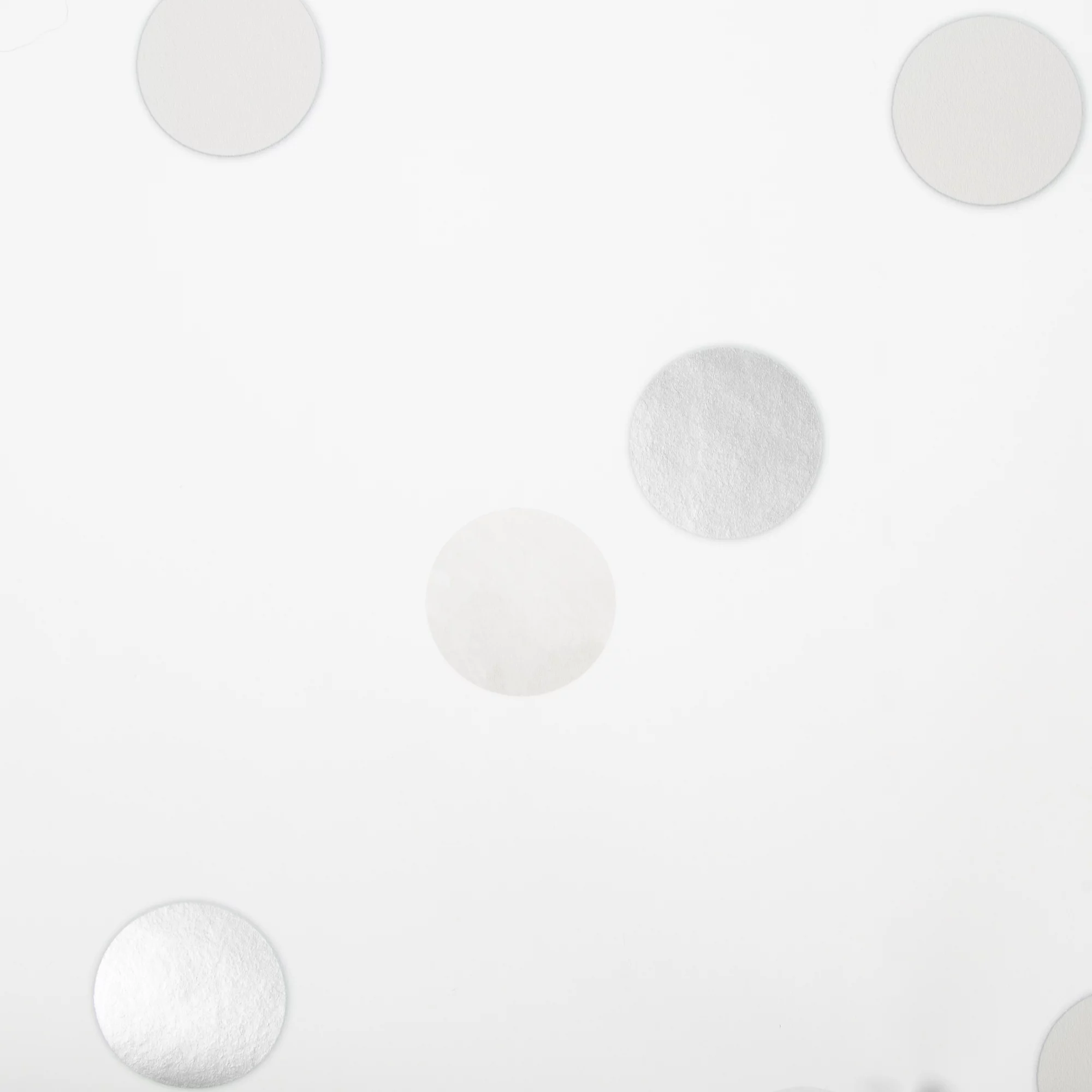Superfresco Easy White Dotty Silver Effect Smooth Wallpaper 5 Superfresco Easy White Dotty Silver Effect Smooth Wallpaper - Image 3
