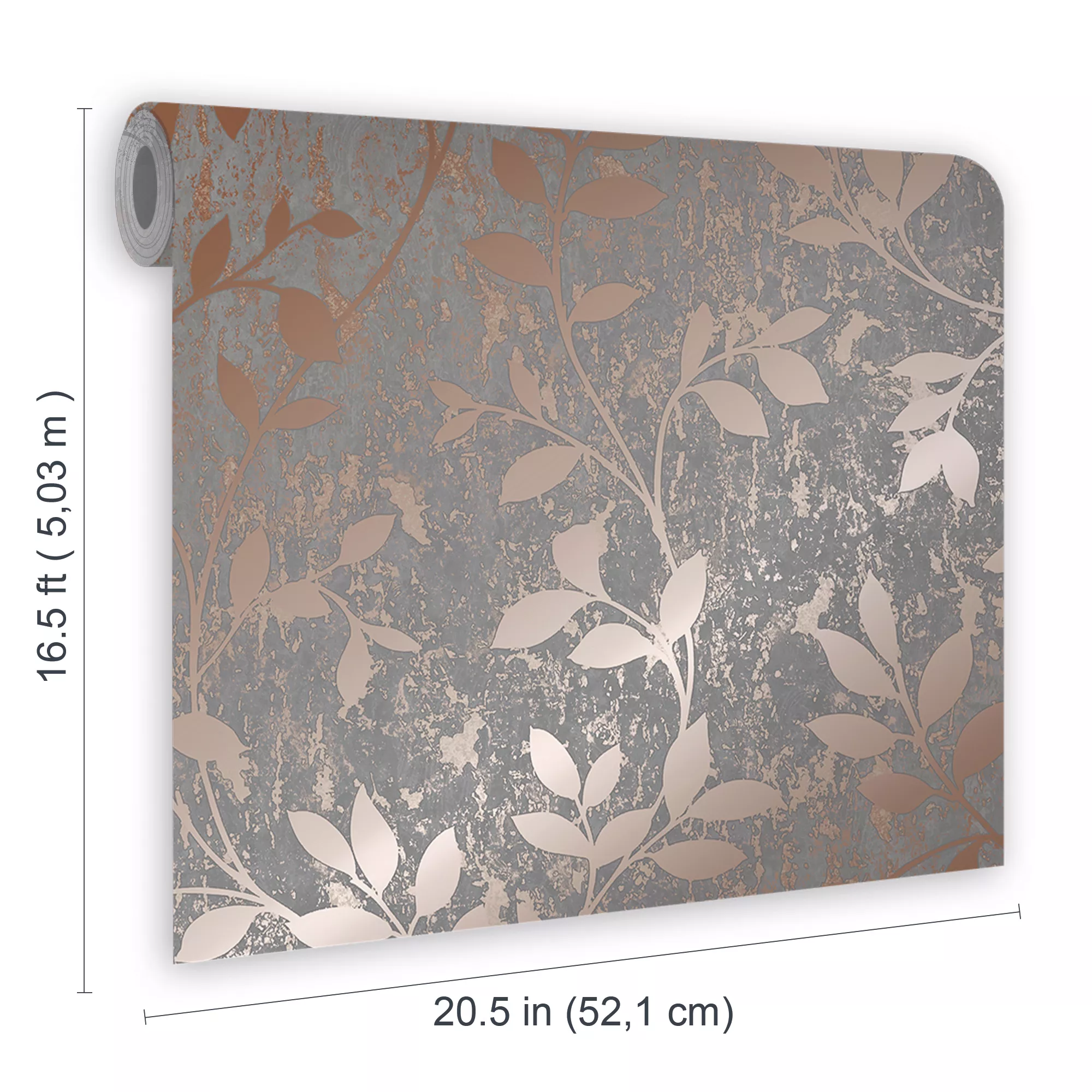 Superfresco Milan Grey Trail Silver Effect Smooth Wallpaper 8 Superfresco Milan Grey Trail Silver Effect Smooth Wallpaper - Image 6