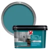 V33 Renovation Blue Lagoon Satinwood Wall Tile & Panelling Paint, 2L -Paint Decoration v33 renovation blue lagoon satinwood wall tile panelling paint 2l3153895181372 02c bq
