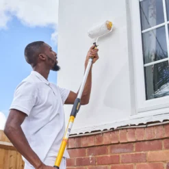 Valspar Trade Exterior Pure Brilliant White Matt Masonry Paint, 5L Tin -Paint Decoration valspar trade exterior pure brilliant white matt masonry paint 5l tin5055018189891 01i bq