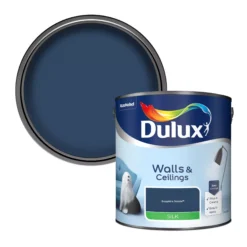 Walls & Ceilings Sapphire Salute Silk Emulsion Paint, 2.5L